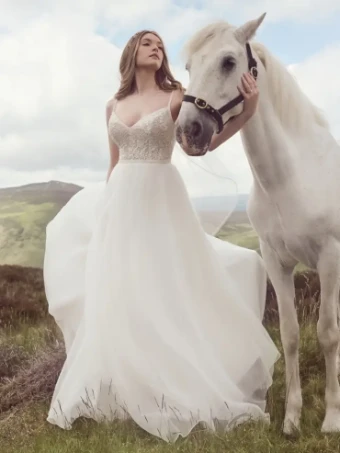 Rebecca Ingram Style #Desia #0 default Ivory All Ivory (pictured) thumbnail