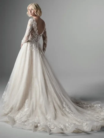 Sottero and Midgley Style #Zander - 9SC076 - Sottero & Midgley #0 default Ivory/Champagne thumbnail