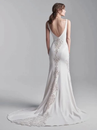 Sottero and Midgley Style #Abbott Dawn - 20SC728MC - Sottero & Midgely #2 Ivory/Pewter thumbnail