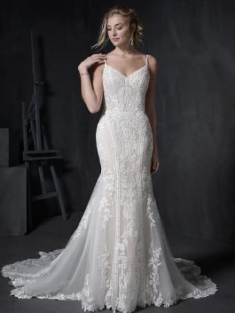 Sottero and Midgley Style #LIAM (22SW956A01 - Unlined Bodice, texture tulle 2) - Sottero & Midgely #0 default thumbnail