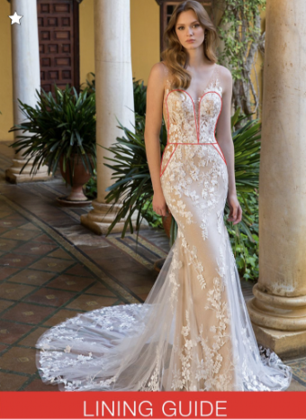 Blue by Enzoani Style #Pierce #2 Ivory/Nude thumbnail