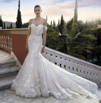 Demetrios Style #1217 #0 default Ivory/Blush thumbnail