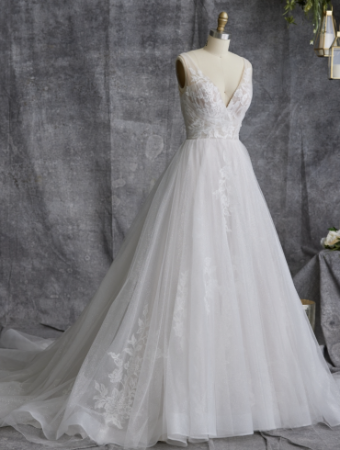 Maggie Sottero Style #Teona #0 default Ivory Ivory/Soft Blush thumbnail