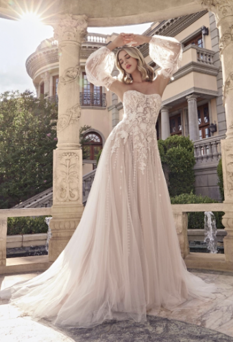 Casablanca Bridal Style #Petal #0 default Ivory/Nude thumbnail