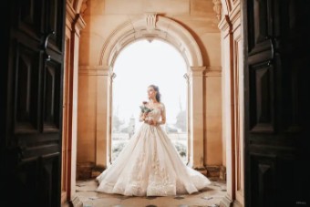 Disney Fairytale Weddings Platinum Collection Style #DP272 - Belle - Allure Disney Platinum #2 Champagne/Nude/Ivory/Silver thumbnail