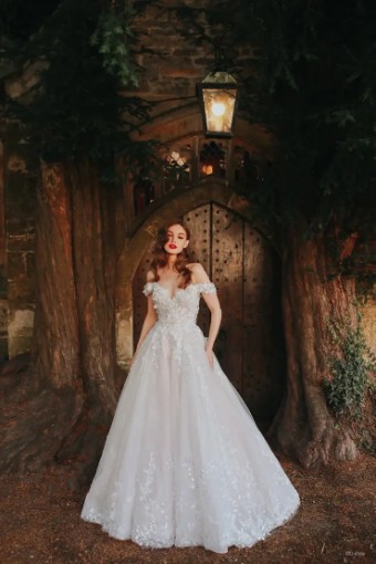 Disney Fairytale Weddings Platinum Collection Style #DP307 - Snow White - Allure Disney Platinum #0 default Mocha/Champagne/Ivory thumbnail