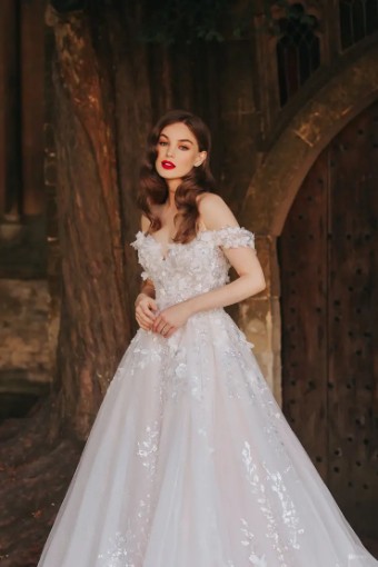 Disney Fairytale Weddings Platinum Collection Style #DP307 - Snow White - Allure Disney Platinum #2 Mocha/Champagne/Ivory thumbnail