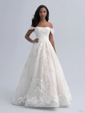 Disney Fairytale Weddings Platinum Collection Style #DP302 - Belle - Disney Platinum #2 Champagne/Blush/Ivory thumbnail