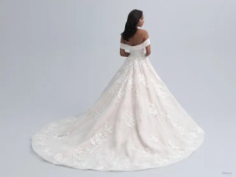Disney Fairytale Weddings Platinum Collection Style #DP302 - Belle - Disney Platinum #4 Champagne/Blush/Ivory thumbnail