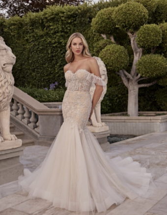 Casablanca Bridal Style #Sonnet #0 default Nude/Ivory/Silver thumbnail