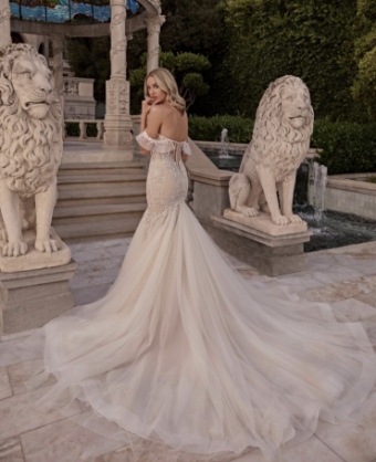 Casablanca Bridal Style #Sonnet #1 default Nude/Ivory/Silver thumbnail