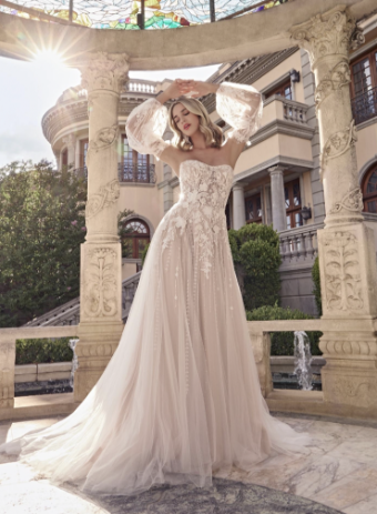 Beloved by Casablanca Style #Petal #0 default Ivory/Nude thumbnail