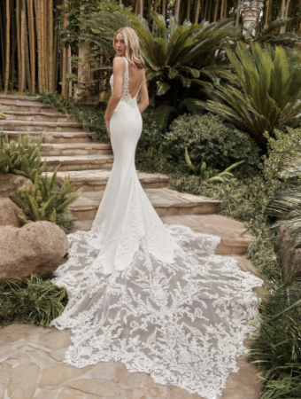 Casablanca Bridal Style #Alice #1 default Ivory/Nude/Ivory/Silver thumbnail