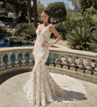 Casablanca Bridal Style #Star #0 default Ivory/Nude thumbnail