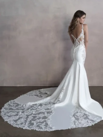 Allure Bridals Style #9805 #2 default Ivory/Nude/Silver thumbnail