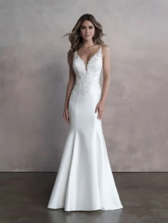 Allure Bridals Style #9805 #0 default Ivory/Nude/Silver thumbnail