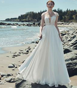 L'Amour by Calla Blanche Style #Keva #0 default Ivory thumbnail