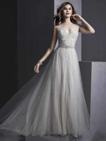 Sottero and Midgley Style #5SR104 #0 default Ivory/Light Gold thumbnail