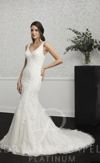 Adrianna Papell Style #31120 #0 default Ivory/Pale Blush thumbnail
