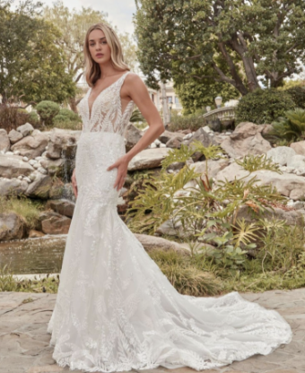 Casablanca Bridal Style #Jane #0 default Ivory/Nude Black/Nude thumbnail