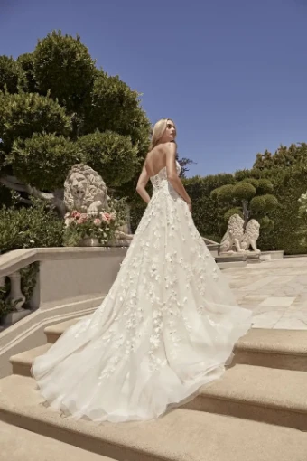 Casablanca Bridal Style #Cecile #3 Ivory/Sorbet thumbnail