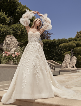 Casablanca Bridal Style #Cecile #0 default Ivory/Sorbet/Nude/Ivory thumbnail