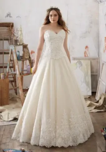 Julietta by Morilee Style #MIRANDA #0 default Ivory/Light Gold thumbnail