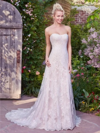 Rebecca Ingram Style #MARIAH #0 default Ivory/Blush thumbnail