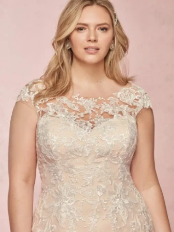 Rebecca Ingram Style #Liesl Lynette #2 default Ivory Over Blush thumbnail