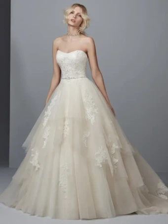 Sottero and Midgley Style #IDRIS #0 default Ivory/Light Champagne thumbnail