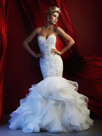 Allure Couture Style #C367 #0 default Ivory/Silver thumbnail