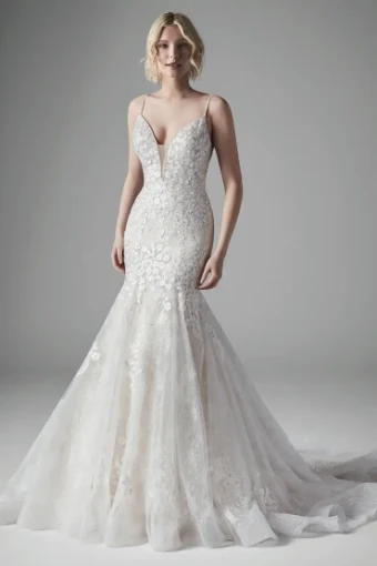 Sottero and Midgley Style #Inga #0 default Ivory/Pewter Accent Ivory/Nude/Pewter Accent thumbnail