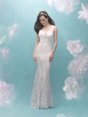 Allure Bridals Style #9455 #0 default Antique/Ivory/Nude thumbnail
