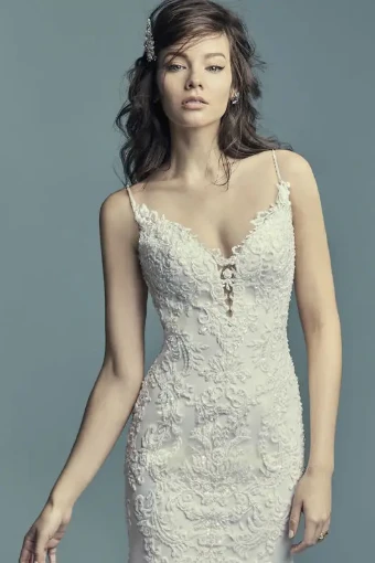 Maggie Sottero Style #DELLA #3 Ivory over Soft Blush thumbnail