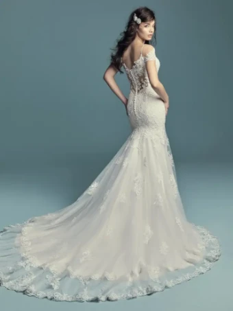Maggie Sottero Style #DELLA #2 Antique Ivory thumbnail