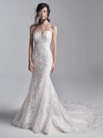 Sottero and Midgley Style #Conrad #0 default Ivory over Misty Mauve (gown with Nude Illusion) thumbnail