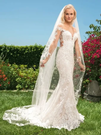 Casablanca Bridal Style #Madelyn #1 default Silver Blush/Nude/Ivory thumbnail