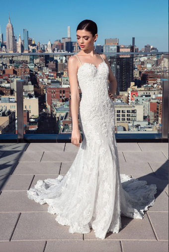 Justin Alexander Style #99028 #0 default Nude/Ivory/Silver thumbnail