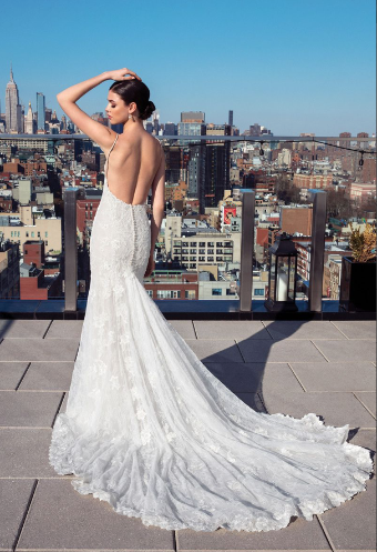 Justin Alexander Style #99028 #1 Nude/Ivory/Silver thumbnail