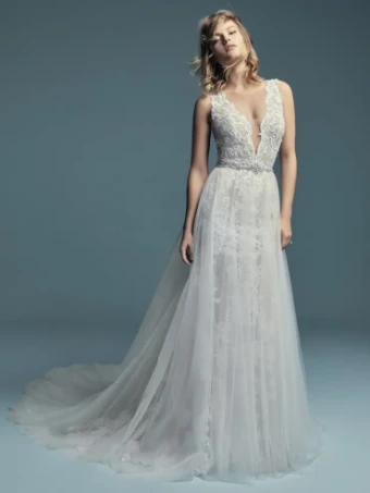 Maggie Sottero Style #Hailey #3 default Antique Ivory thumbnail