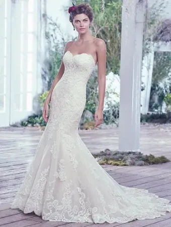 Maggie Sottero Style #VALERIE #0 default Ivory/Light Gold thumbnail