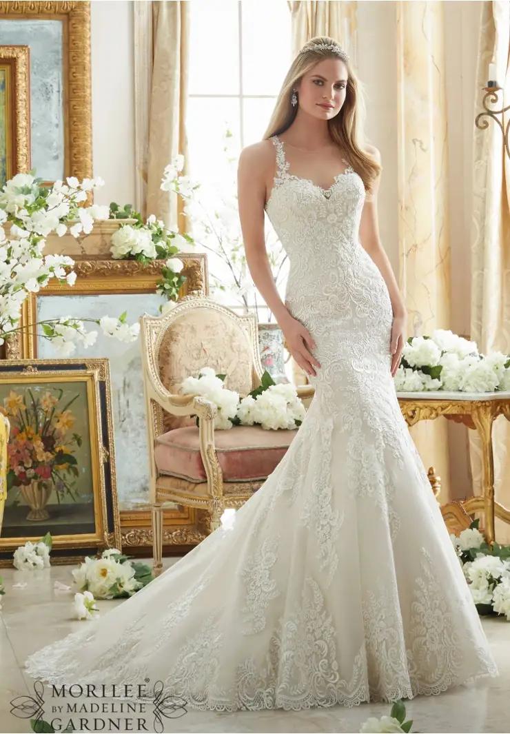 Mori Lee Lace Wedding Dress