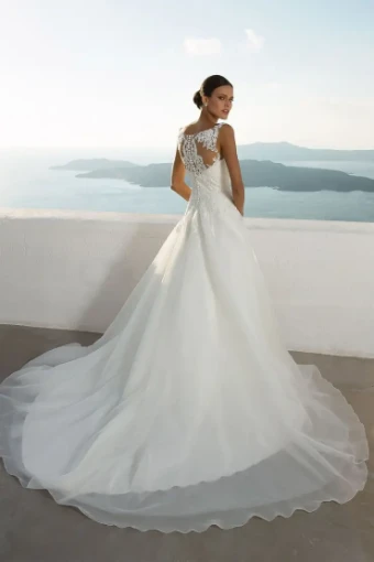 Justin Alexander Style #88020 #1 Ivory/Nude thumbnail