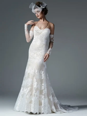 Sottero and Midgley Style #6SW211 #0 default Ivory/Nude thumbnail