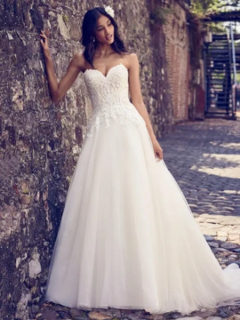 Maggie Sottero Style #RAYNA #0 default ivory over champagne thumbnail