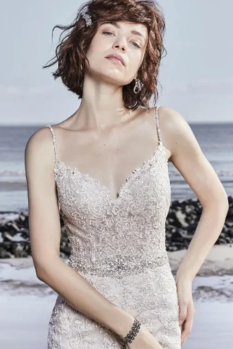 Sottero and Midgley Style #Marcelle #1 Ivory/Blush/Pewter thumbnail