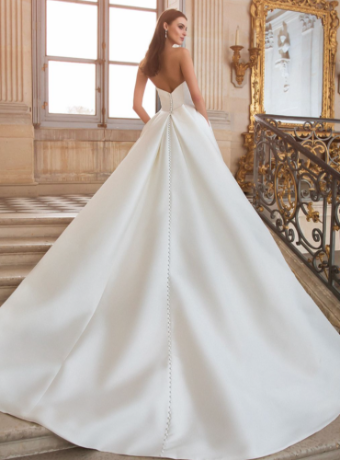 Elysee by Enzoani Style #Bancroft #1 default Ivory All Ivory (pictured) thumbnail