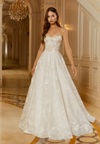 Morilee Style #Rosalind #3 Ivory/Rose/Honey thumbnail