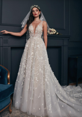 Casablanca Bridal Style #Heidi #0 default Ivory/Light Nude thumbnail