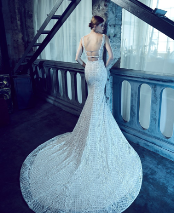 Casablanca Bridal Style #Connie #1 default Ivory/Light Nude thumbnail